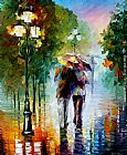 Leonid Afremov GONE WITH THE RAIN painting
